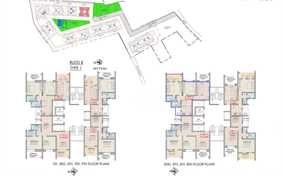 Outline Apartment Building Plans 940