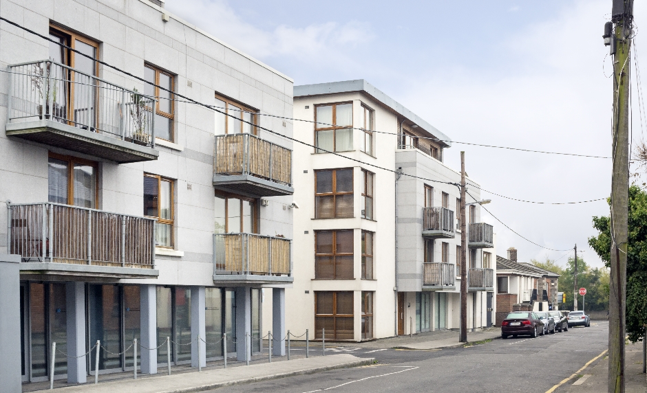 Architects Dublin Apartment Development Fairview Street