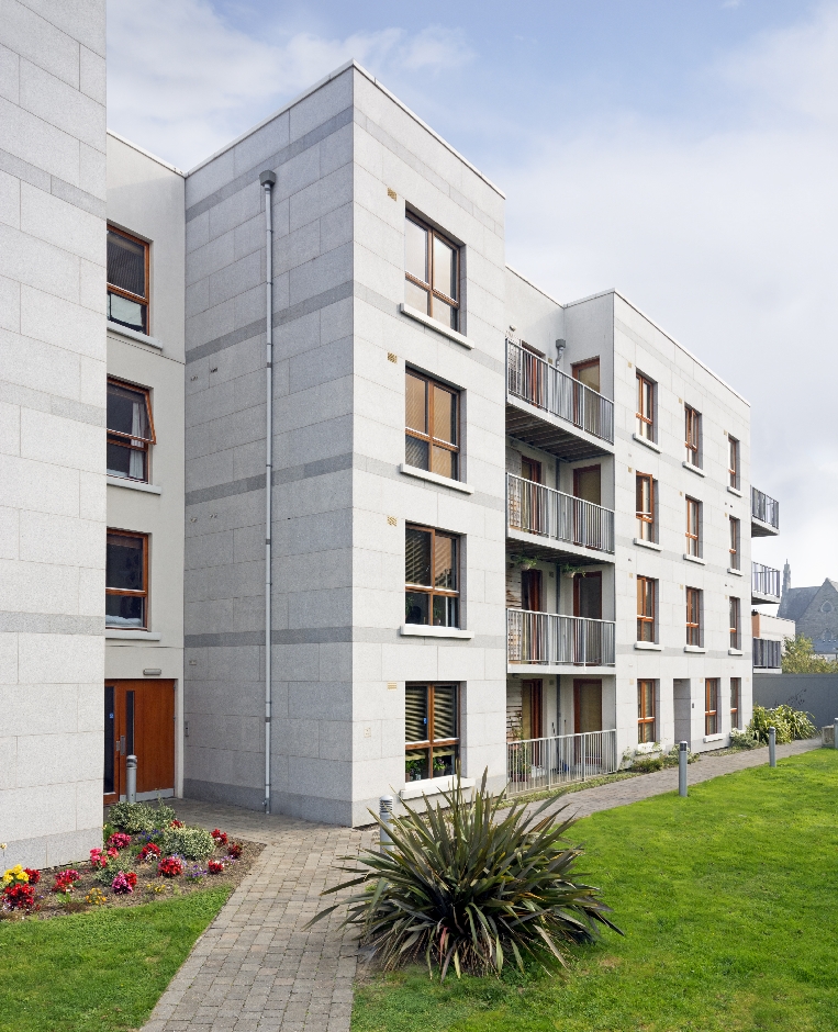 Architects Dublin Apartment Development Fairview Rear